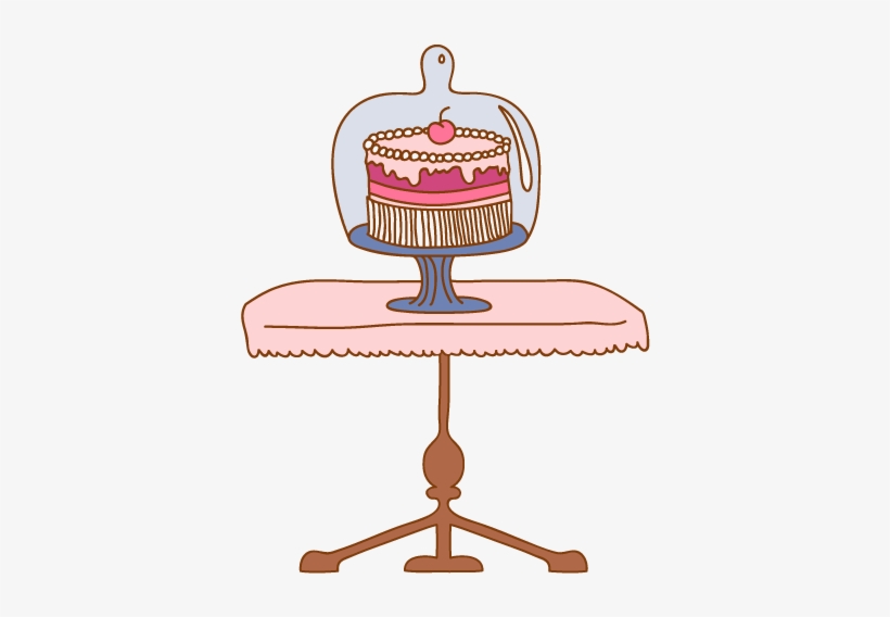 Cake For Special Occasions - Table With Cake Png, transparent png download
