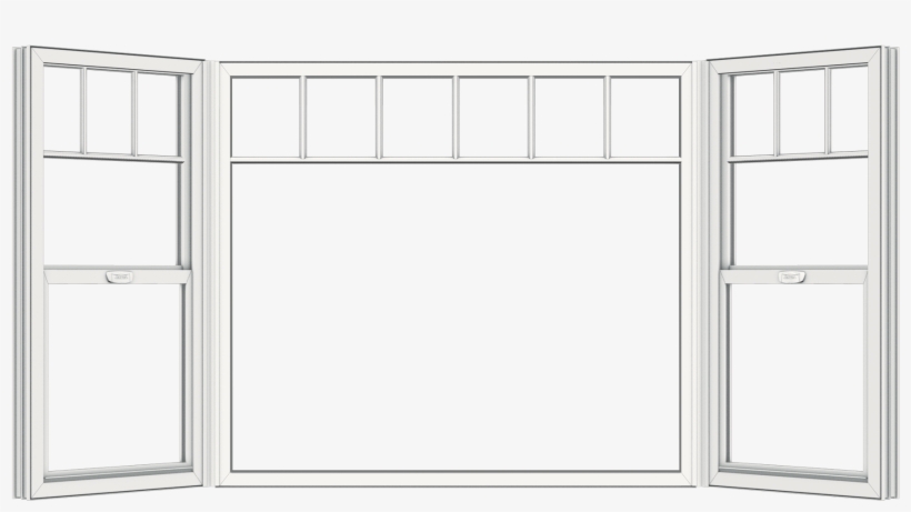 Premium Vinyl Bay Window - Cabinetry, transparent png download