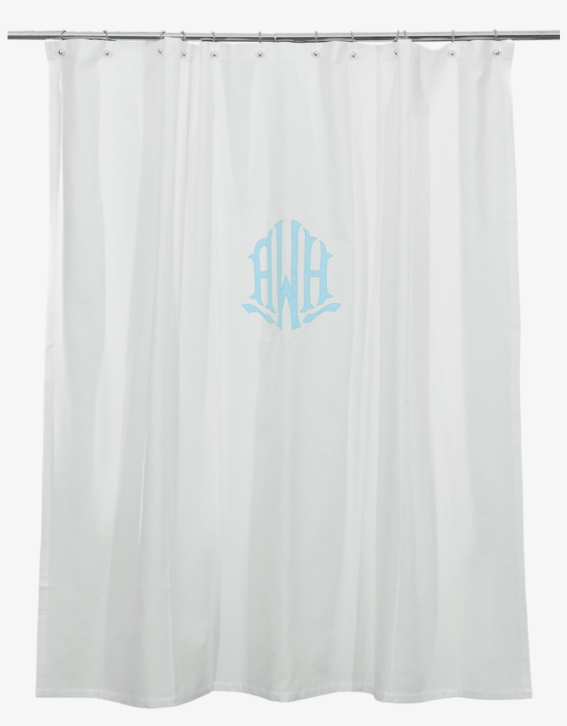 Gallant White Shower Curtain For Bathroom Accessories - Curtain, transparent png download