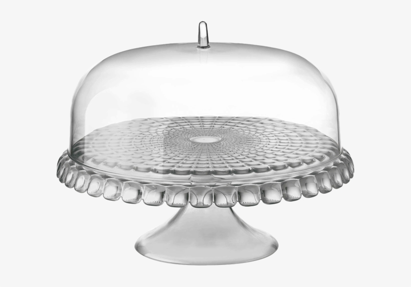 Guzzini Tiffany Tart Platter On Foot, Grey, transparent png download