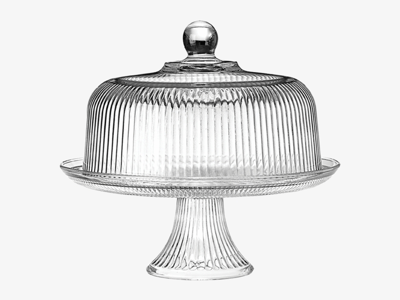 Anchor Hocking 86031l Footed Cake Plate Set Ebay Anchor - Tableware, transparent png download