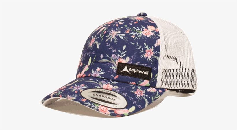 Aspinwall Floral Trademark Hat - Trademark, transparent png download