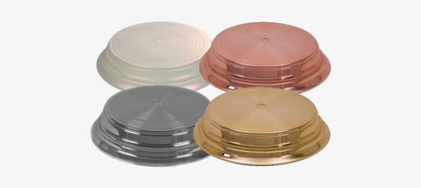 16" Cake Stands Available In Silver, Gold, Rose Gold - Cake, transparent png download