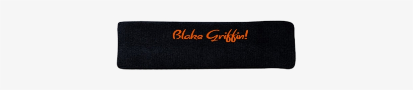 Blake Griffin - Headband - 92-5052028 - Custom Heat - Label, transparent png download
