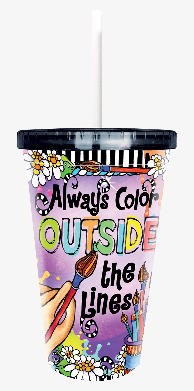 Always Color Outside The Lines Cool Cups Suzy Toronto - Suzy Toronto Color Outside The Lines Journal, transparent png download