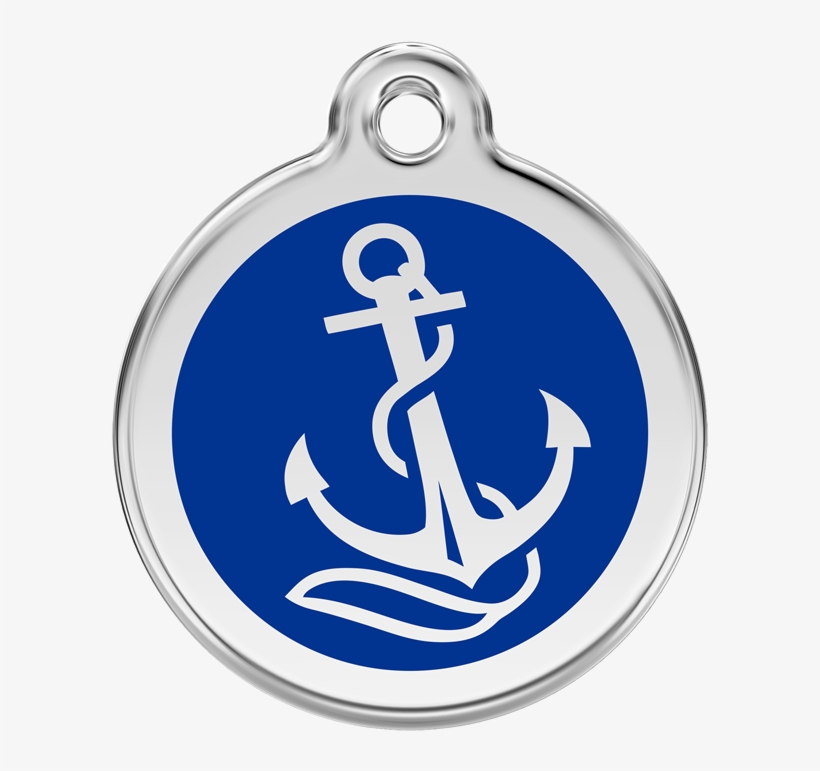 Anchor 38mm Pet Tag By Red Dingo, transparent png download