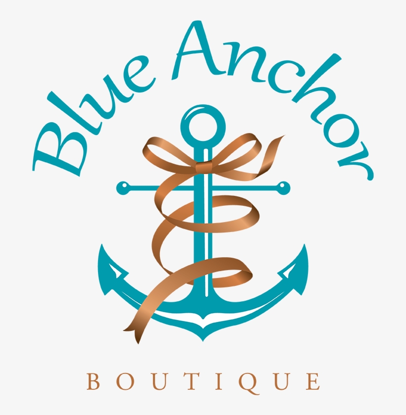 Elegant, Playful, Retail Logo Design For Blue Anchor - Design, transparent png download