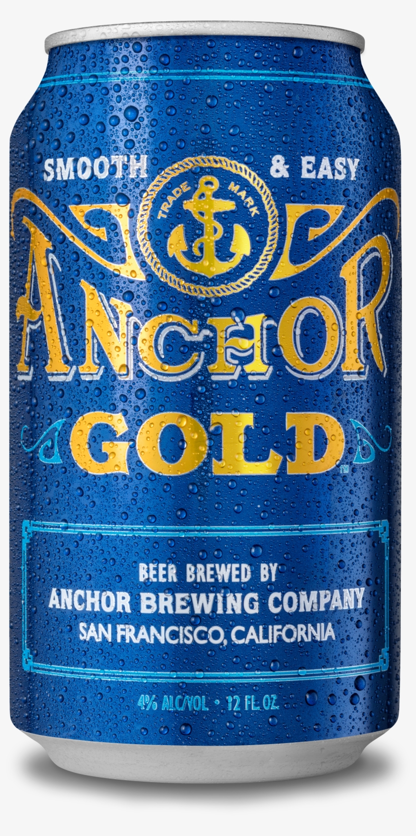 Anchor Gold Can Image, transparent png download