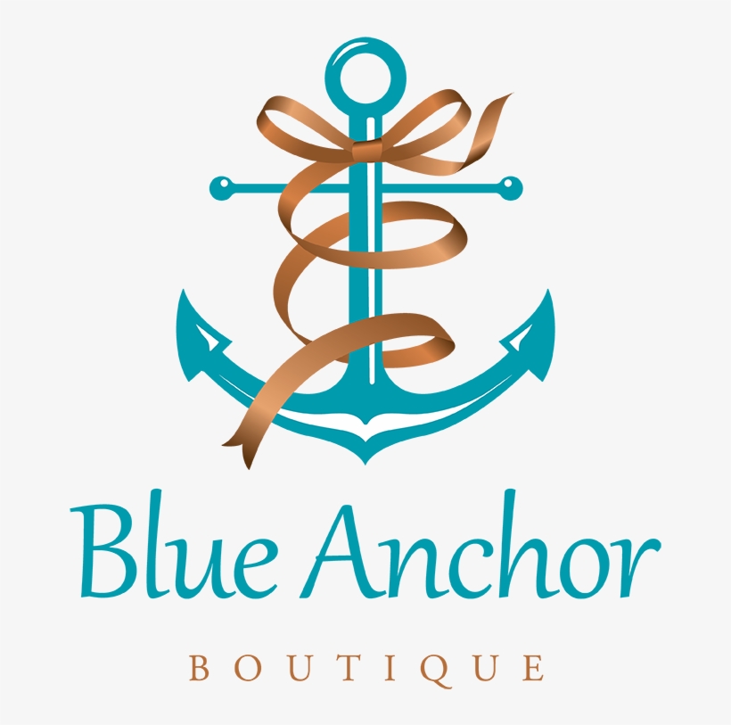 Elegant, Playful, Retail Logo Design For Blue Anchor - Design, transparent png download