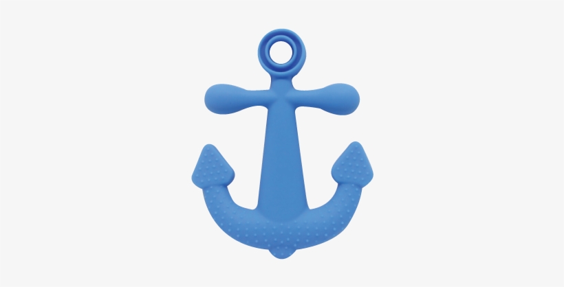 Anchor - Blue - Силиконовые Грызунки Якорь, transparent png download
