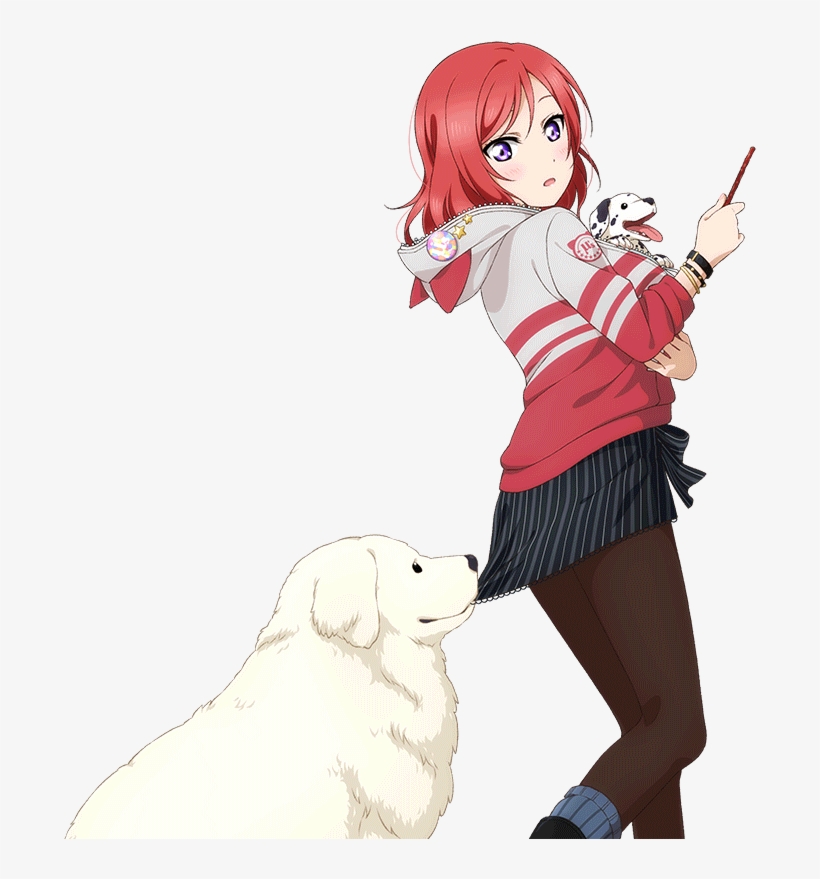 Download Images - Love Live Nishikino Maki Hoodie Hoody Coat Jacket Outwear, transparent png download