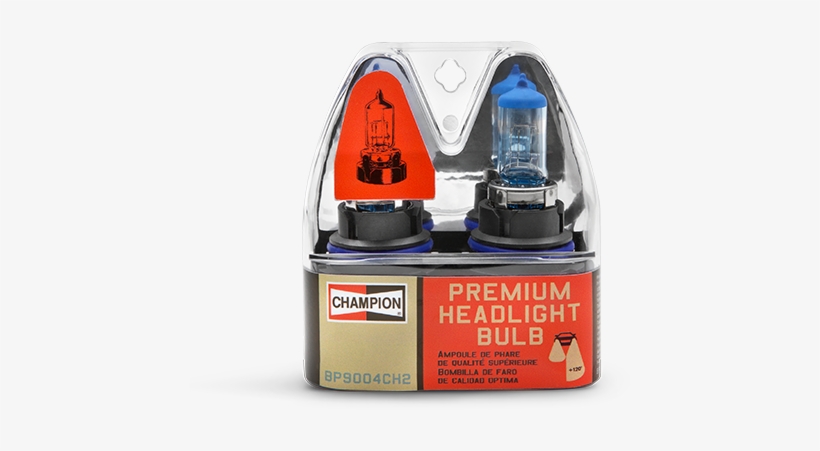 Champion Premium Headlight Bulb In Package Transparent - Champion Federal-mogul, transparent png download