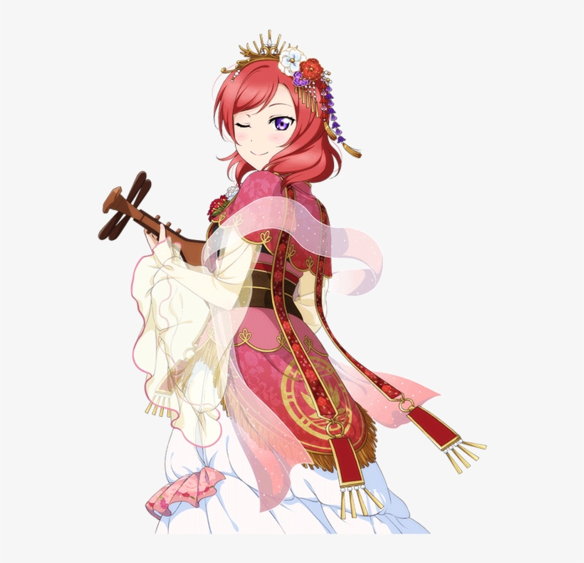 Goddess Maki, Maki With Goddess Look Like Outfit - Maki Seven Lucky Gods, transparent png download