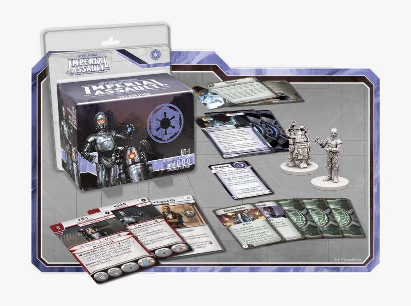 Fantasy Flight Deploys 3 New Figure Packs For Imperial - Bt 1 And 0 0 0 Imperial Assault, transparent png download