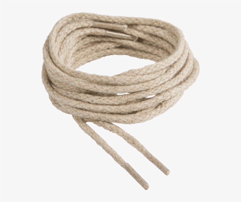 Thin Flax Round - Skosnöre Thin Flax Round, transparent png download