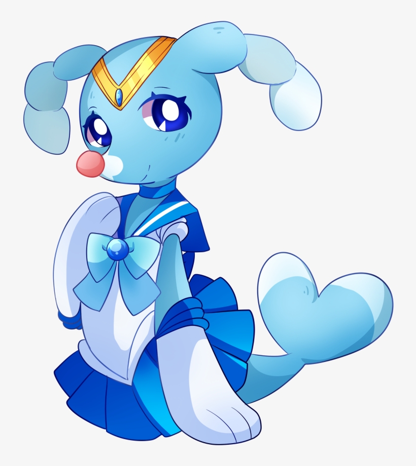 Brionne And Sailor Mercury Drawn By Pink (4chan) - Cartoon, transparent png download