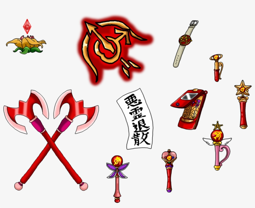 Sailor Mercury Symbol For Kids - Sailor Mars Logo, transparent png download