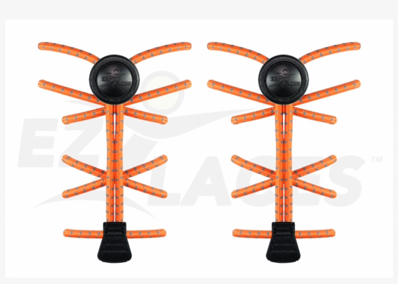 Corner Kick - Ezlaces No-tie, Reflective, High Performance, Elastic, transparent png download