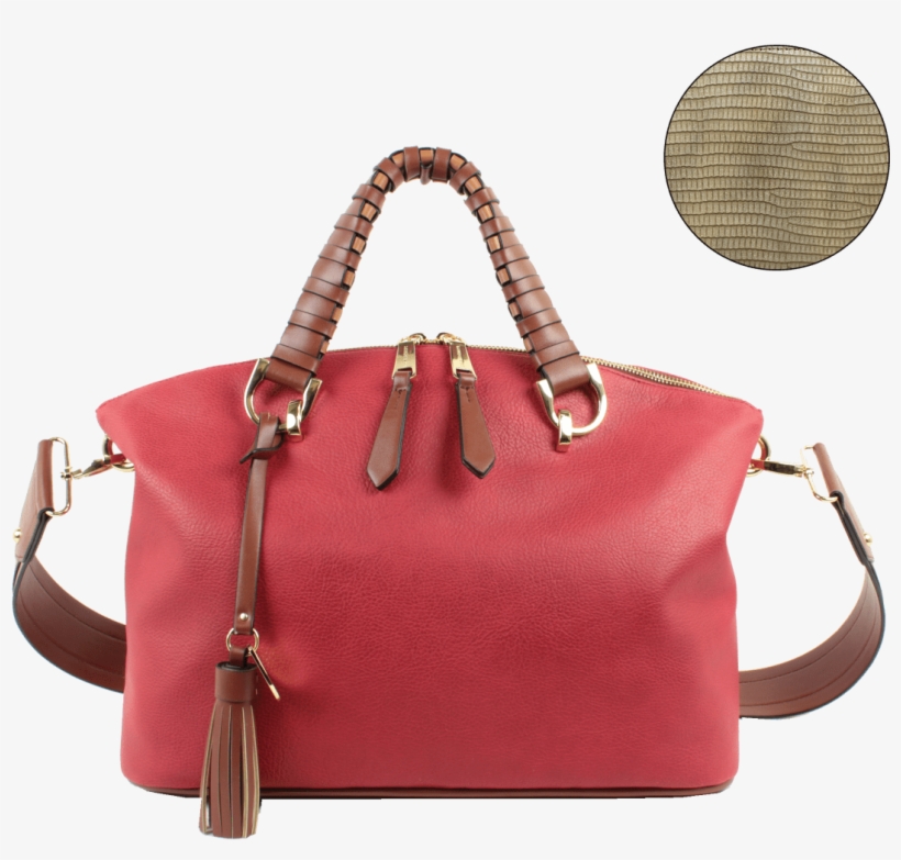 Rouge Handbags By London Fog - Rouge Quinn Satchel, transparent png download