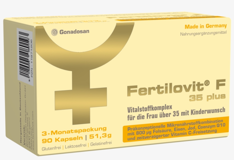 Fertilovit® F 35 Plus - Fertilovit F 35 Plus Kapseln 30 St 11613467, transparent png download