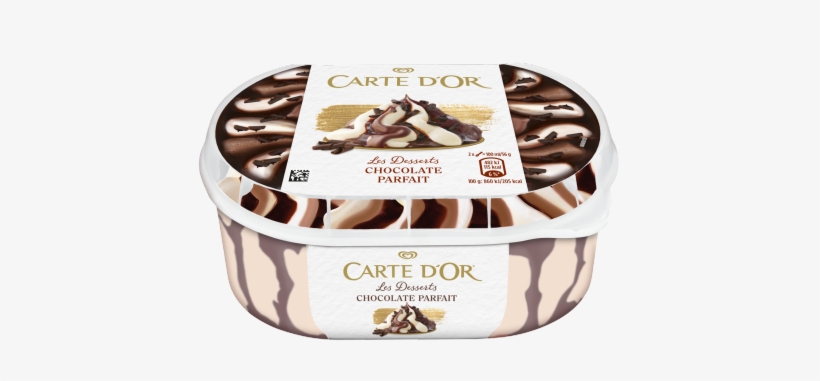 Carte D'or Les Desserts Triple Chocolate Parfait - Carte D Or Profiterole, transparent png download