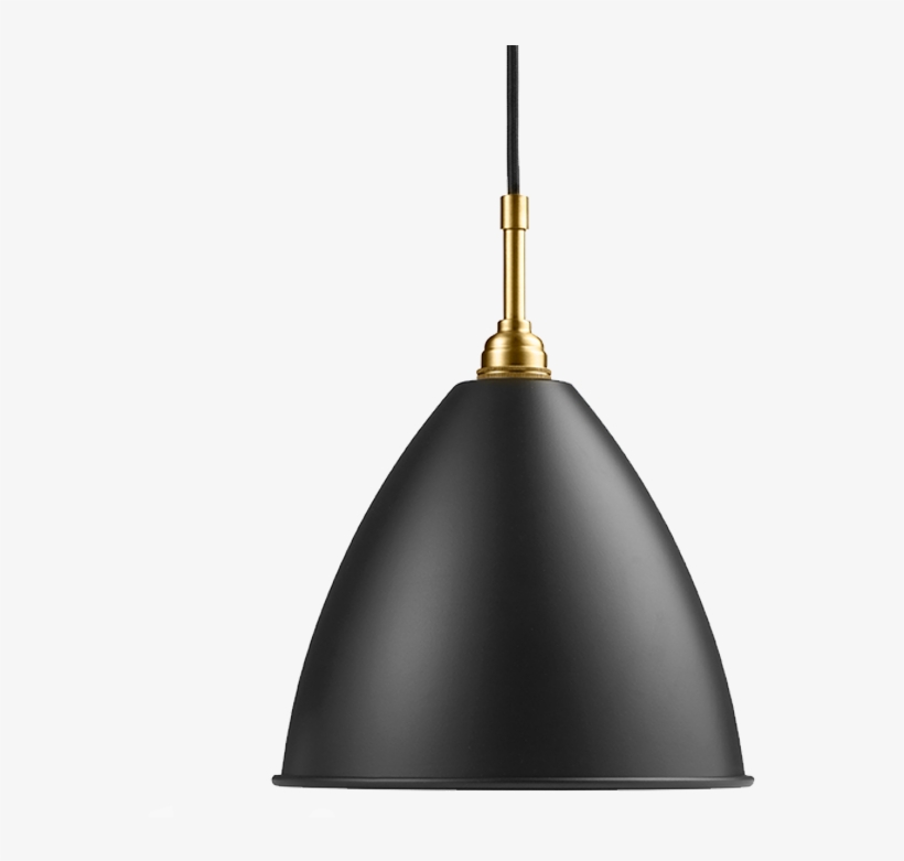 Bl9m Pendant Light With Charcoal Black/brass, transparent png download