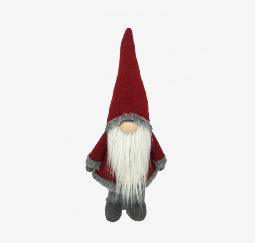 Red Christmas Gnome On Spring - Christmas Day, transparent png download