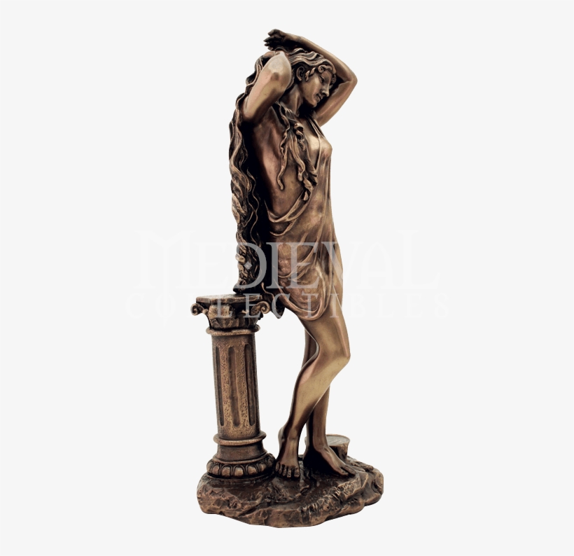 Bronze Aphrodite Statue, transparent png download