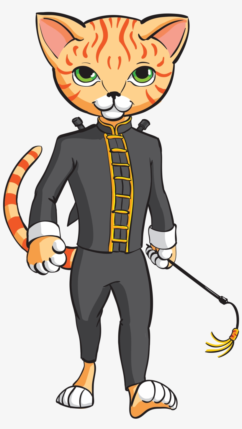Catnip Kick Cat Toy - Purpose Products Kung Fu Kitty Majestic Crane Toy, transparent png download