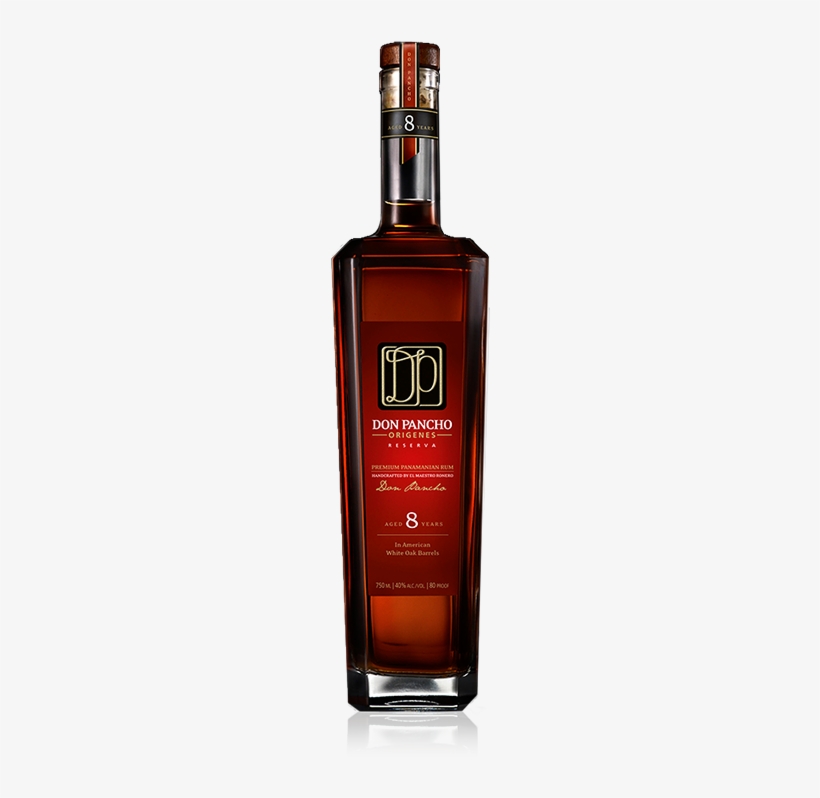 Donpancho8year Trans Background - Don Pancho Rum Don Pancho Origenes Rum 18 Year Reserva, transparent png download