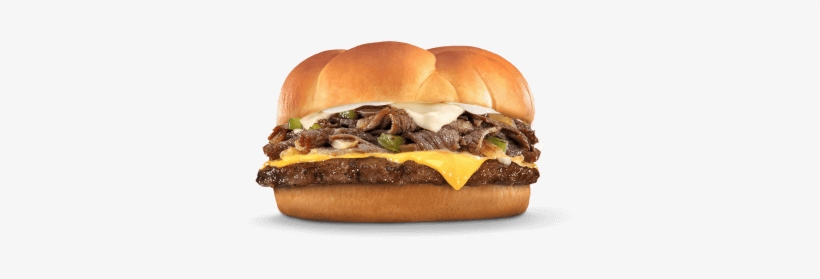 Cheese Steak Burger - Jr Philly Cheese Steak Burger, transparent png download