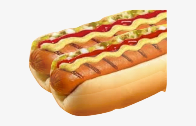 2 Beef Hot Dog - 2 Hot Dogs Png, transparent png download