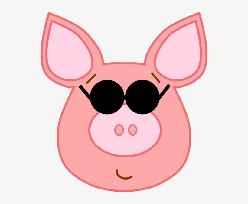 How To Set Use Cool Pig Svg Vector, transparent png download