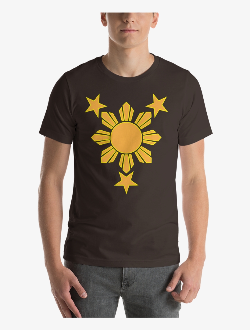 Pilipinas Stars And Sun Filipino Short Sleeve Unisex - Shirt, transparent png download