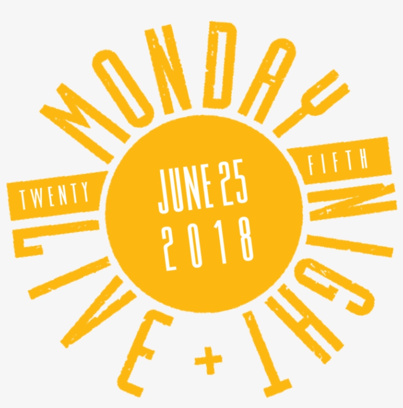 Mnl18 Logoyellow - Half Sun, transparent png download