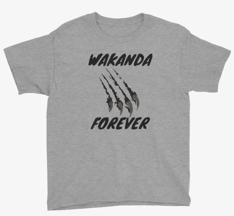 Wakanda Forever Youth Short Sleeve T-shirt - Jc Caylen Shirt, transparent png download