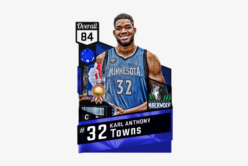 Karl Anthony Towns Skin Edit Card - Minnesota Timberwolves Bean Bag Chair, transparent png download