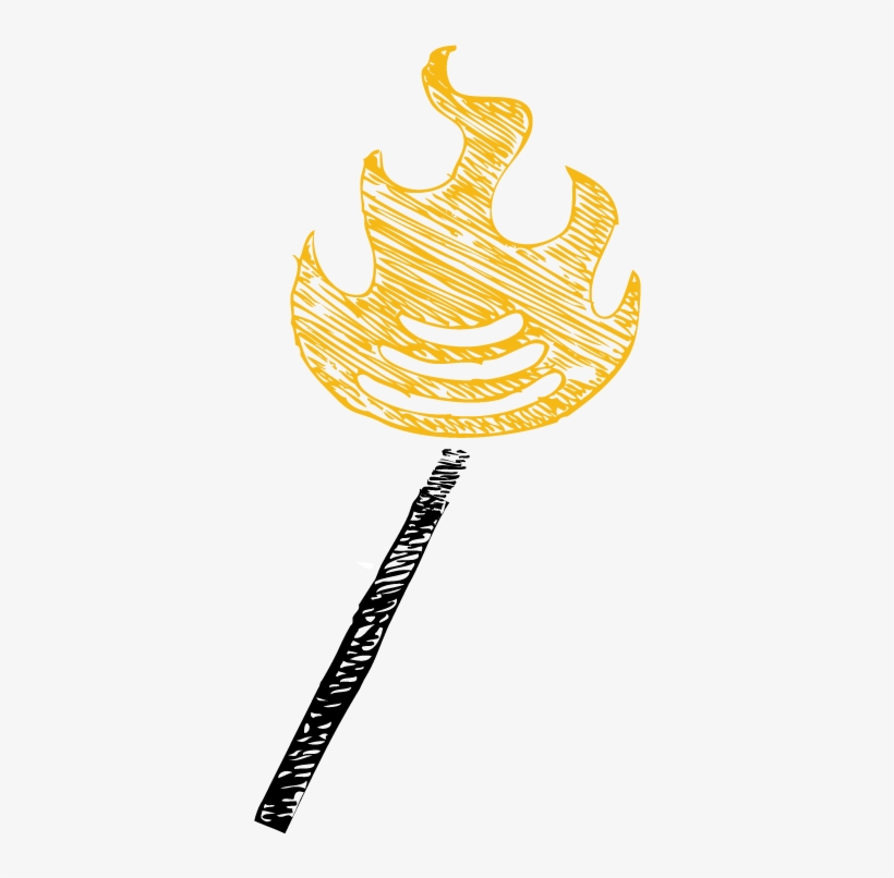 Illustration Of The Lit Ignite Match Symbol Where The - Ux Camp Cph, transparent png download