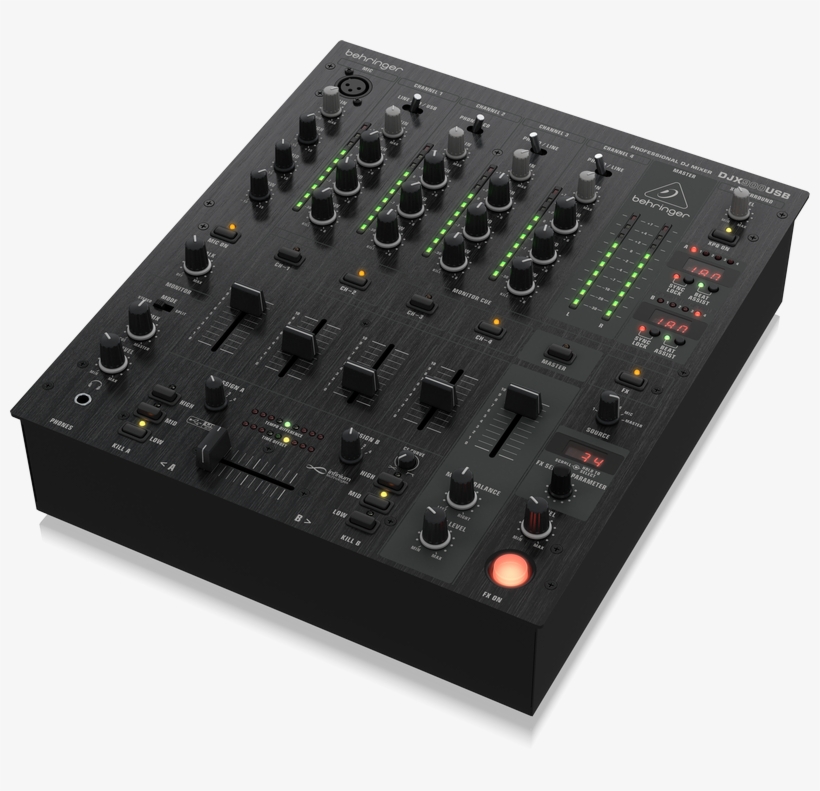 Djx900usb - Behringer Pro Mixer Djx900usb, transparent png download