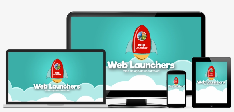 Responsive Web Design - Led-backlit Lcd Display, transparent png download