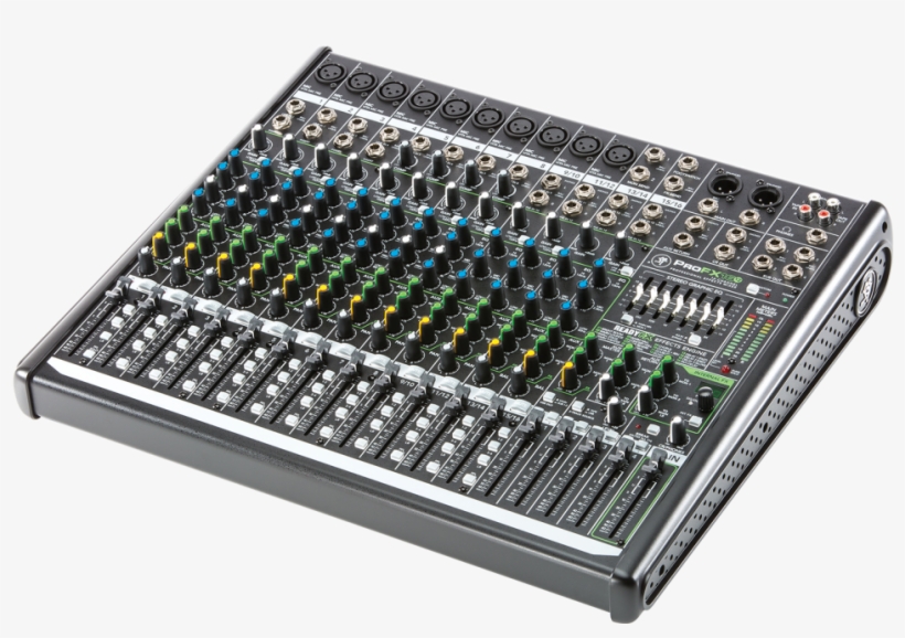 Mackie Profx16v2 4-bus Effects Mixer With Usb - Mackie Profx16v2 16 Channel Mixer With Usb, transparent png download