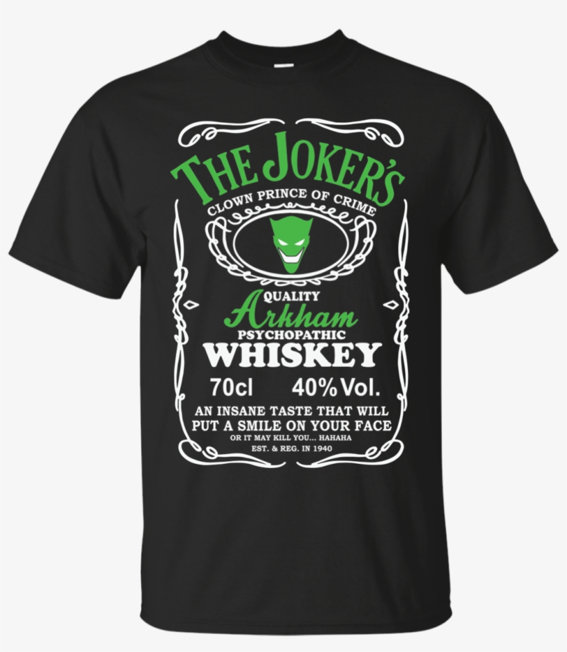 The Joker Arkham Tee - Rick And Morty T Shirt Mathematically, transparent png download