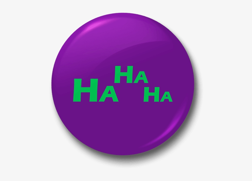 Ha Ha Ha Badge - Circle, transparent png download