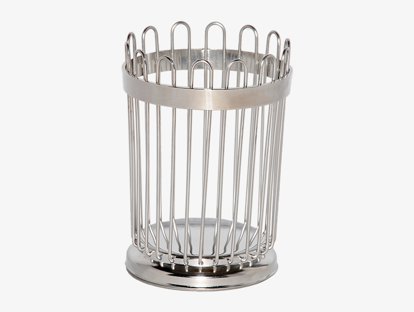 5" Breadstick Basket - Service Ideas Wbb5ps Polished Stainless Wire Breadstick, transparent png download