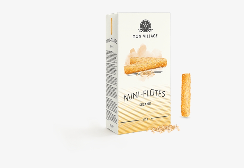 Sesame Mini-breadstick - Flute, transparent png download