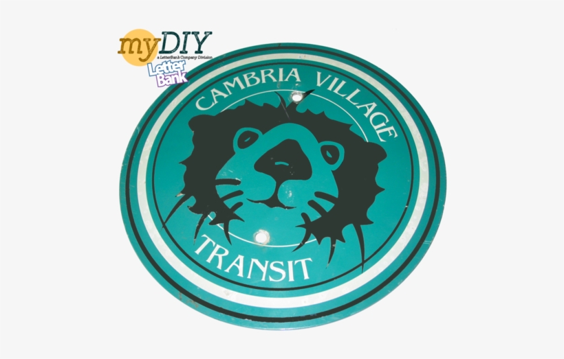 Bus Stop Signs, Reflective - Otter Bus, transparent png download