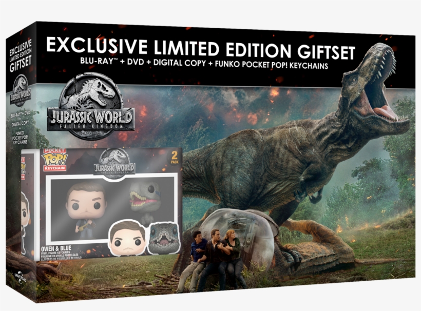 Fallen Kingdom W/ Funko Pop Keychains 