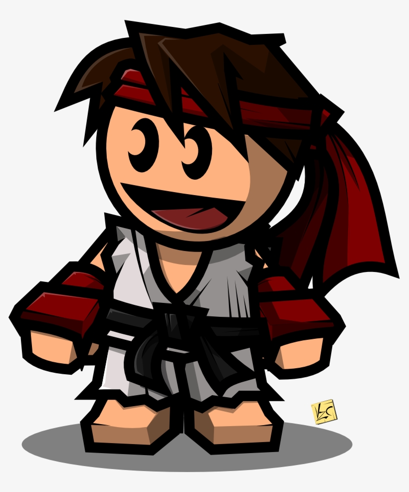 Ryu Focaclipart - Cool Pictures Of Karate, transparent png download