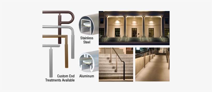 Lr5 Lightrail™ Series Is A Complete Illuminated Handrail - Handrail Lighting System, transparent png download