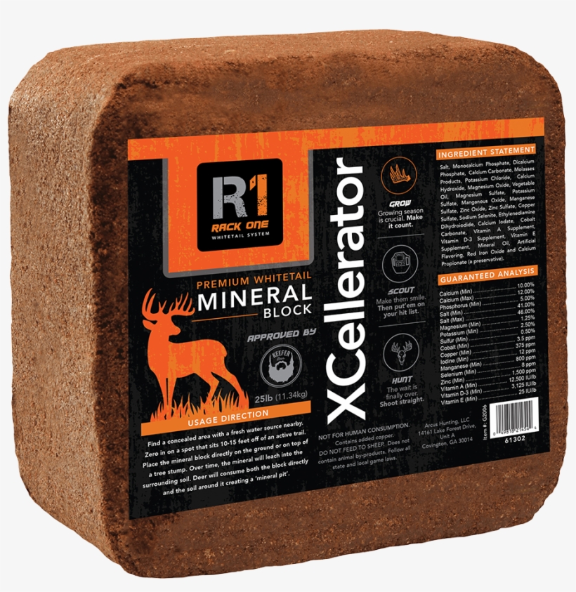 Xcellerator Mineral Block - Cabela's, transparent png download